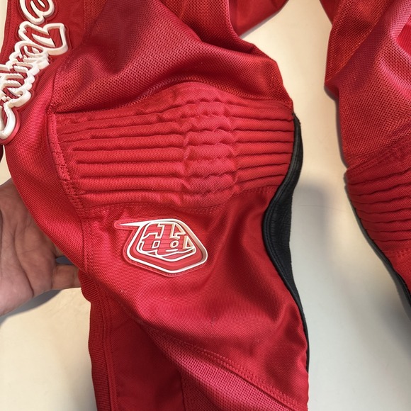 Troy Lee Designs TLD GP Air Mono MX Pants Red Adult 28a - Picture 3 of 8
